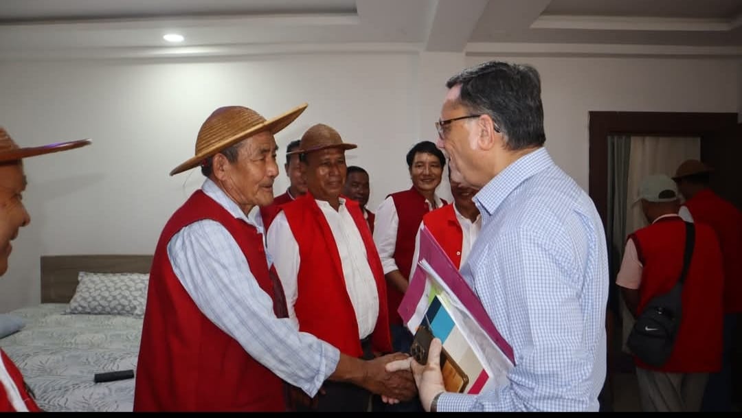 Visit of the Hon’ble Chairman APARC to Likabali, East Siang.